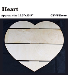 Heart DIY Pallet Shape