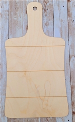 Cutting Board Shiplap Shape Large