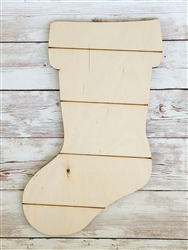 Stocking Shiplap Shape Large