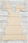 Bunny Shiplap Shape Medium