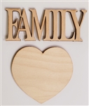Word n Shape Family-Heart