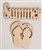 Word n Shape Summer- Flip Flops