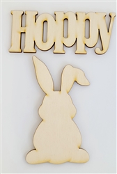 Word n Shape Hoppy Bunny