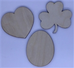 Wood Spring Collection shapes 3 pack