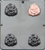 003 Rose Soap or Chocolate Candy Mold