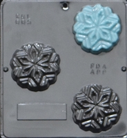 005 Snowflake Soap or Chocolate Candy Mold