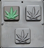 031 Hemp Marijuana Soap or Chocolate Candy Mold