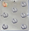 1020 Turkey Bite Size Pieces Chocolate Candy Mold