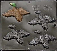 1234 Duck in Flight Chocolate Candy Mold
