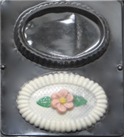 1259 Oval Box with Cover Chocolate Candy Mold