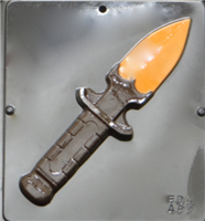 1261 Hunting Knife Chocolate Candy Mold