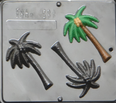 1262 Palm Trees Chocolate Candy Mold