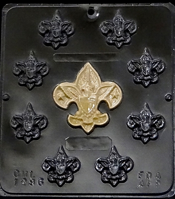 1296 Boy Scout Chocolate Candy Mold