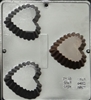 132 Heart Dessert Shell Chocolate Candy Mold