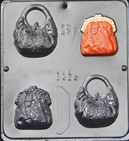 1325 Purses Chocolate Candy Mold