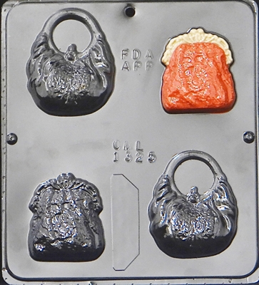 1325 Purses Chocolate Candy Mold