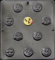 1346 Emoji Bite Size Chocolate Candy Mold