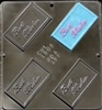 1505 Best Wishes Chocolate Candy Mold