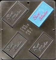 1505 Best Wishes Chocolate Candy Mold
