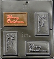 1513 Merry Christmas Chocolate Candy Mold