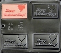 1531 Happy Valentine's Day Chocolate Candy Mold