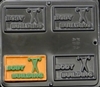 1562 Body Building Chocolate Candy Mold