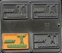1562 Body Building Chocolate Candy Mold