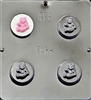 1603 Teddy Bear Oreo Cookie Chocolate Candy Mold