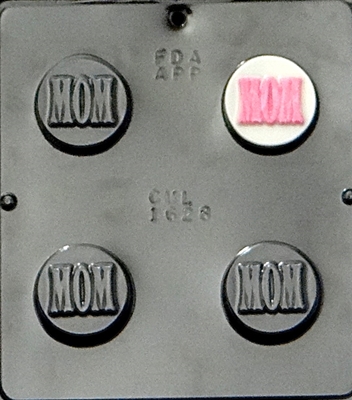 1628 "Mom" Oreo Cookie Chocolate Candy Mold