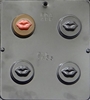 1655 Lips Kiss Oreo Cookie Chocolate Candy Mold