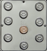 181 Smiley Face Chocolate Candy Mold
