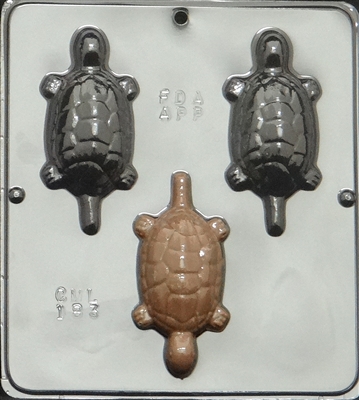 183 Large Turtle Chocolate Candy Mold