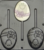 1840 Egg Face Lollipop Chocolate Candy Mold