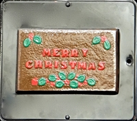 2016 Merry Christmas Card Chocolate Candy Mold