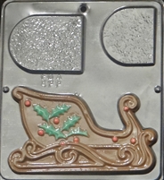 2071 Christmas Sleigh "Right Side" Chocolate Candy Mold