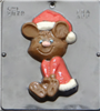 2079 Large Christmas Mouse Chocolate Candy Mold