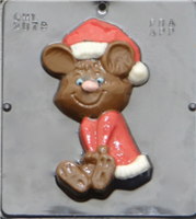 2079 Large Christmas Mouse Chocolate Candy Mold
