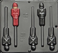 2112 Toy Soldier Lollipop Chocolate Candy Mold
