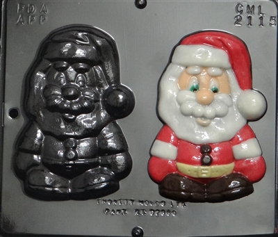 2115 Santa Claus Chocolate Candy Mold