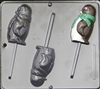 2120 Penguin Lollipop Chocolate Candy Mold