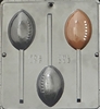 213 Football Pop Lollipop Chocolate Candy Mold