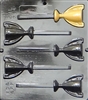 214 Trophy Lollipop Chocolate Candy Mold