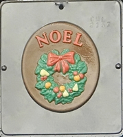 2157 Noel Plaque Chocolate Candy Mold
