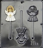 2159 Christmas Angel Lollipop Chocolate Candy Mold