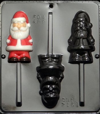 2161 Santa Pop Lollipop Chocolate Candy Mold