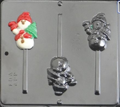 2169 Christmas Snowman Chocolate Candy Mold