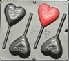 3009 To My Valentine Heart Lollipop
Chocolate Candy Mold