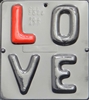 3035 L O V E Letters Chocolate Candy
Mold