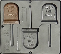 3303 Over the Hill Lollipop Chocolate Candy Mold