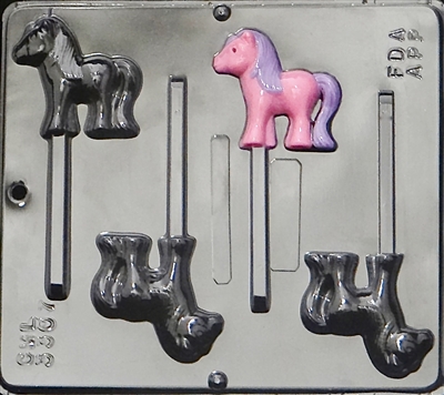 3307 Horse/Pony Lollipop Chocolate Candy Mold
